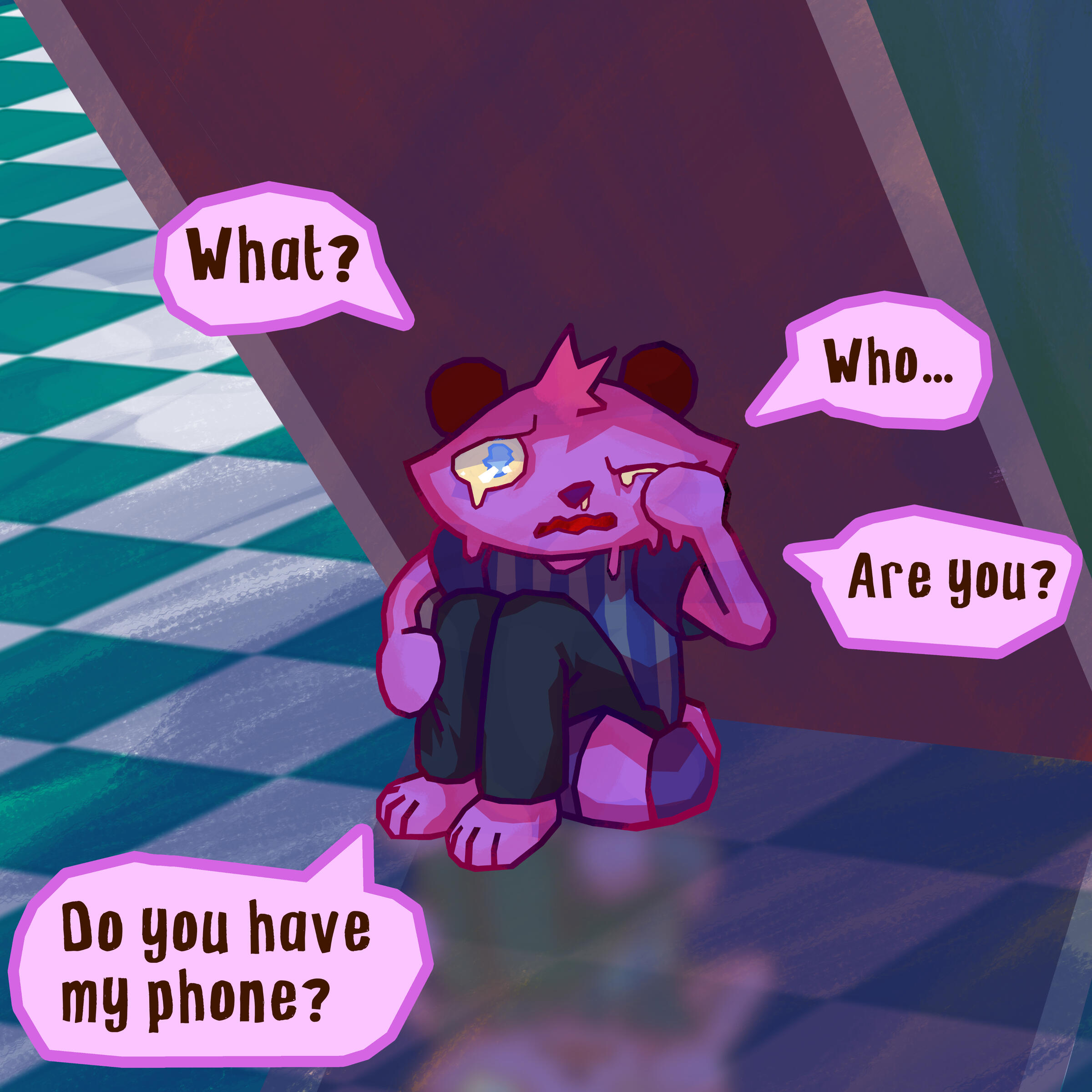 ???: quoi ? Tu es.... Qui ? C'est toi qui as mon téléphone ?