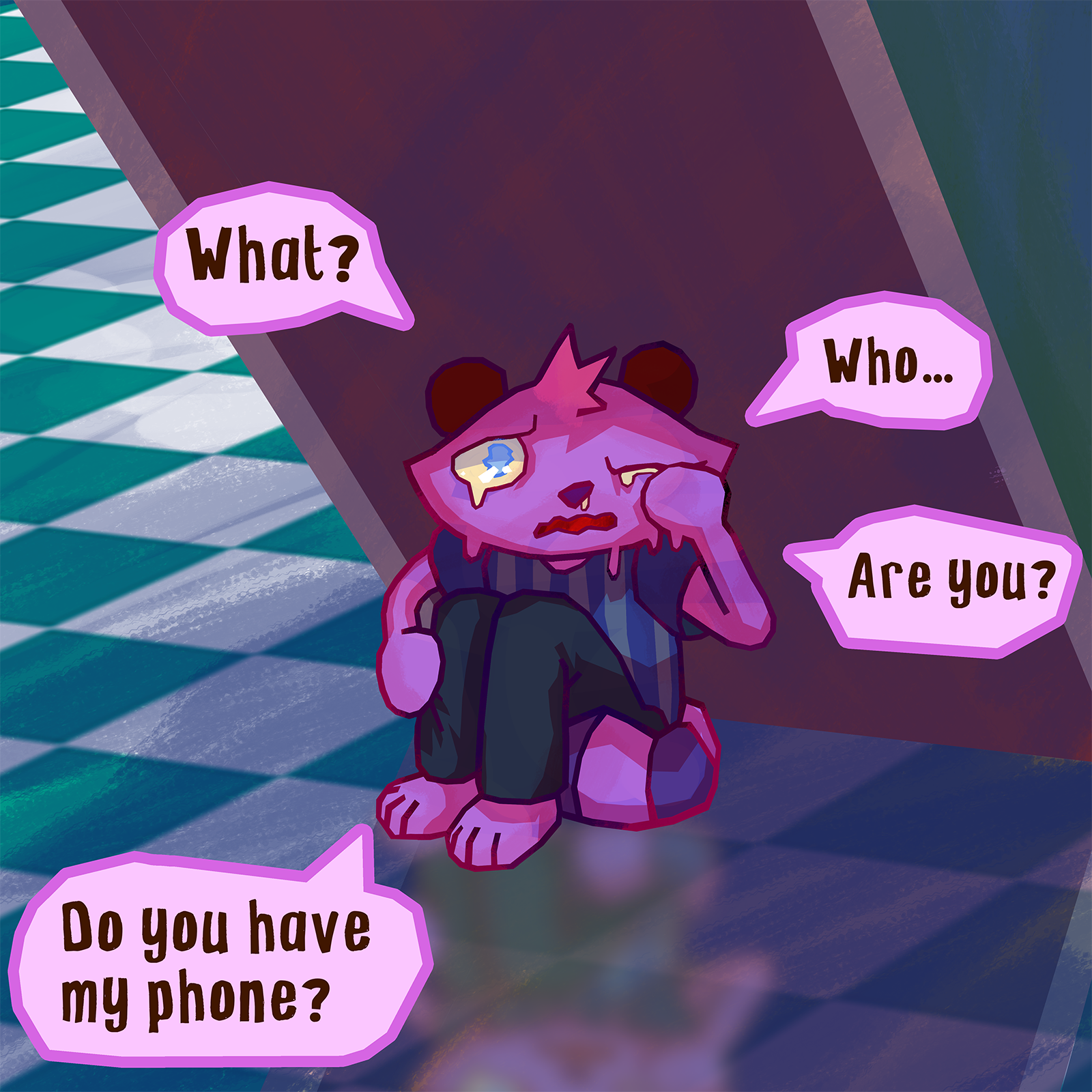 ???: quoi ? Tu es.... Qui ? C'est toi qui as mon téléphone ?